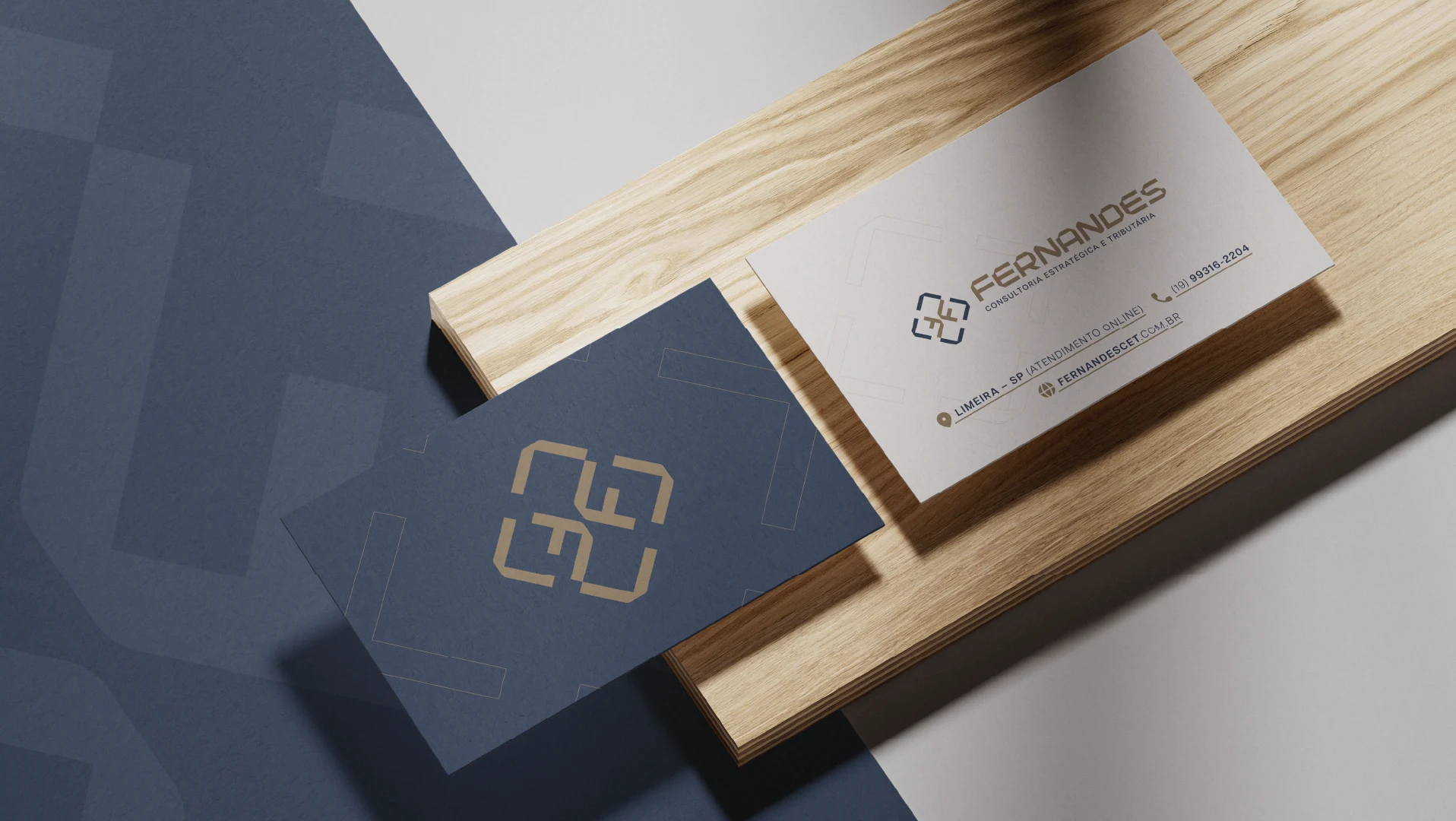 Identidade visual Fernandes Consultoria